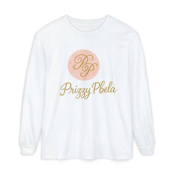 Prizzy P Long Sleeve T-Shirt with Casual Gift, Birthday Apparel, Everyday Wear, Unique Fashion for All Occasions