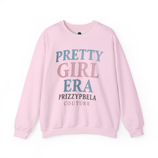 B Pretty Girl Era Crewneck Sweatshirt, Sweatshirt, Casual Pullover, Gift for Her, Trendy Apparel, Fashion Sweatshirt, Everyday Wear