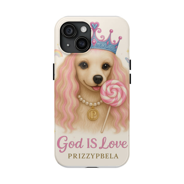 God Love Themed Phone Case | Cute Pet Lover Gift, Custom Phone Cover, Birthday Present, Artful Dog Accessories, Unique Pet Merchandise