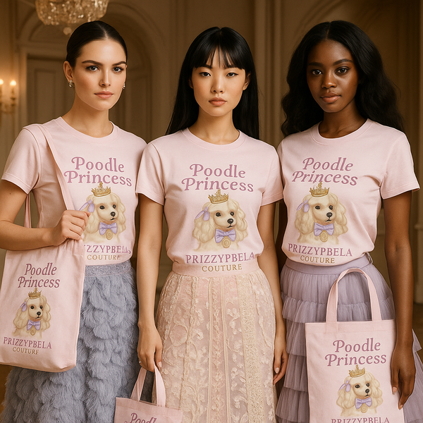 Poodle Luxury Whimsical Tee