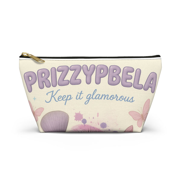 Prizzy beauty Accessory Pouch w T-bottom