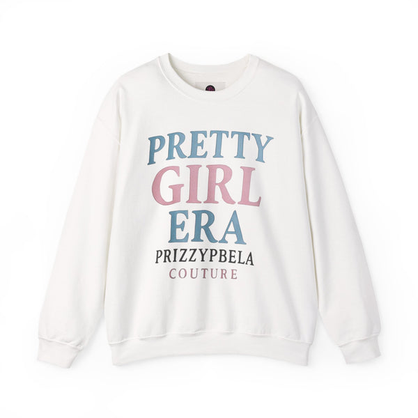B Pretty Girl Era Crewneck Sweatshirt, Sweatshirt, Casual Pullover, Gift for Her, Trendy Apparel, Fashion Sweatshirt, Everyday Wear