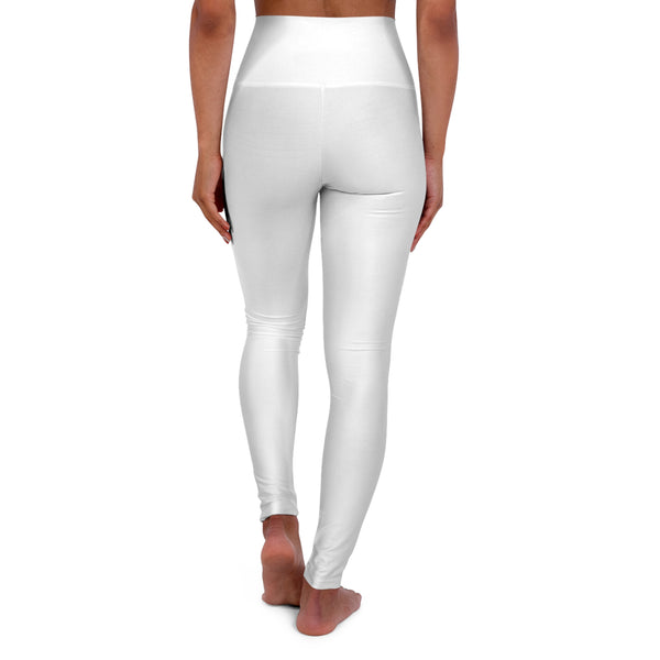 High Waisted Yoga Leggings - Stylish Activewear for Workout, Fitness, Pilates, Yoga Classes, Athleisure Wear, Gift