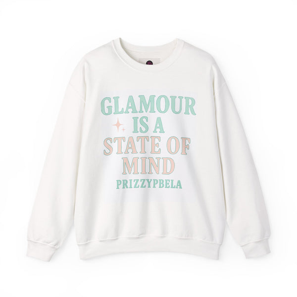 Glamour State of Mind Sweatshirt, Cozy Crewneck for Relaxed Days, Unisex Sweatshirt for Fashion Lovers, Gift for Her, Trendy Lounge Wear
