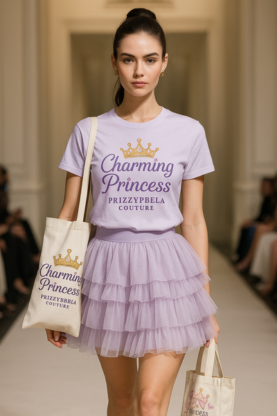 Charming Princess Tee, Perfect for Birthdays, Cosplay, Princess Parties, Kids and Teens, Customizable Gift