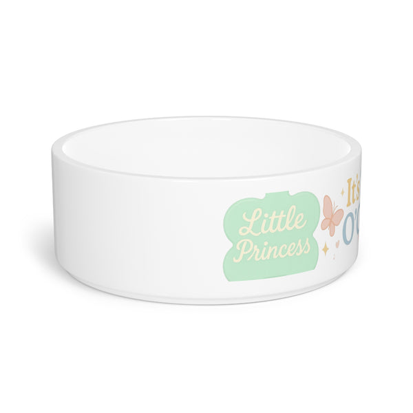 Aria Whimsical Pet Bowl for Little Princesses - Treat O'Clock Design