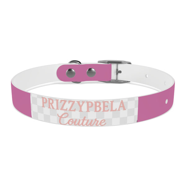 Aria Pink Dog Collar — "PRIZZYPBELA Couture" Fashion Collar