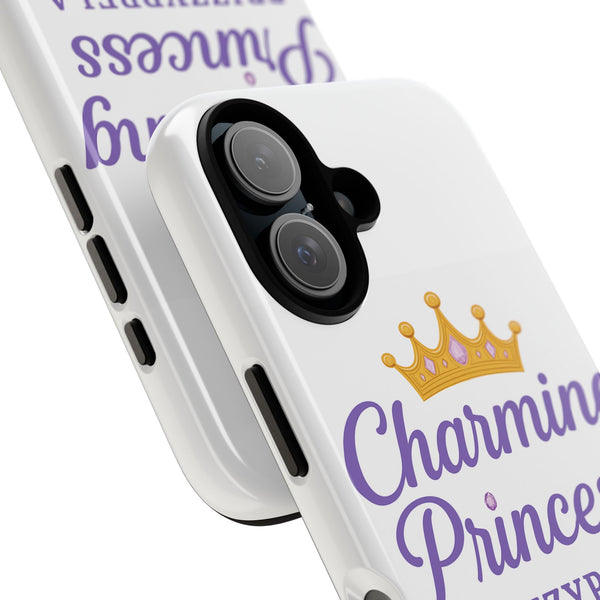 Charming Princess Phone Case - Tough Cases, iPhone Cover, Phone Accessory, Gift for Her, Princess Lover, Cute Phone Case