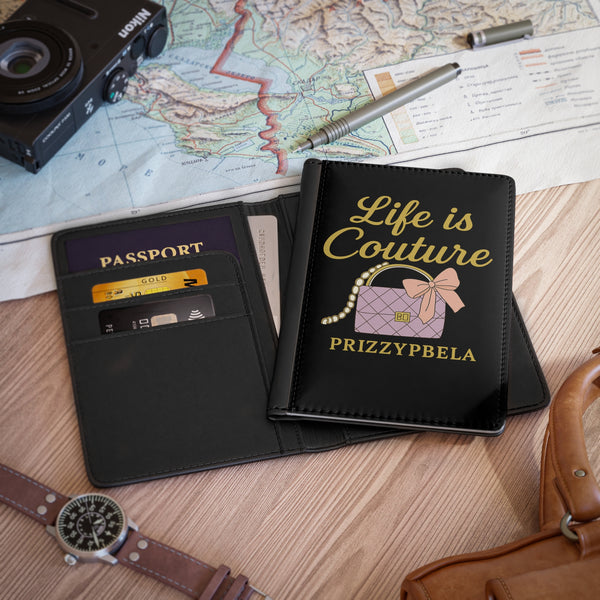 Couture girl Stylish Passport Cover - Personalized Travel Wallet, Ideal Gift for Travelers, Unique Travel Accessories, Vacation Essential, [...]