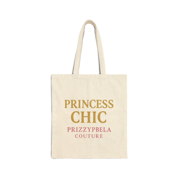 Princess Chic Cotton Canvas Tote Bag | Stylish Grocery Bag, Eco-Friendly Shopping Tote, Gift Idea for Her, Daily Use Bag, Funky [...]