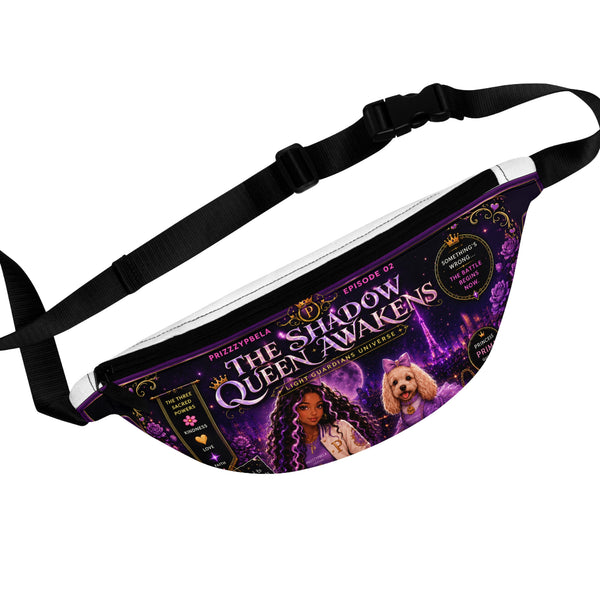 @ Paris The Shadow Queen Awakens Fanny Pack — Purple Fantasy Bookish Waist BagAA