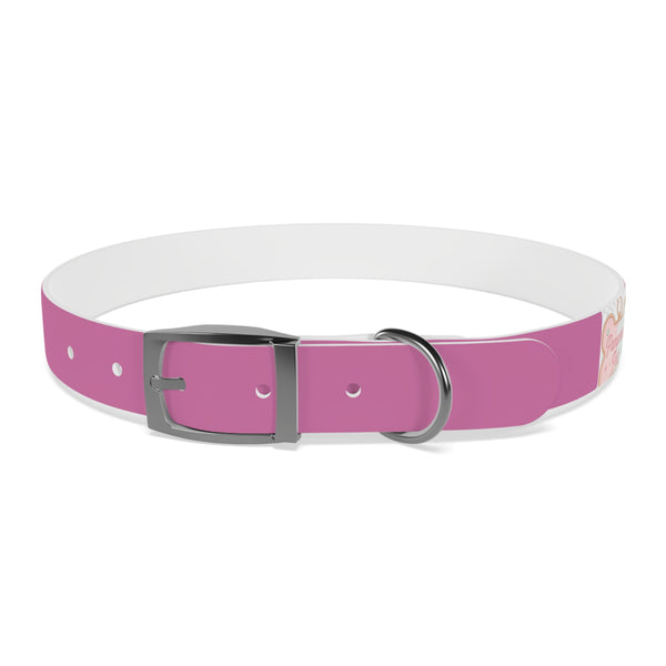 Aria Pink Dog Collar — "PRIZZYPBELA Couture" Fashion Collar