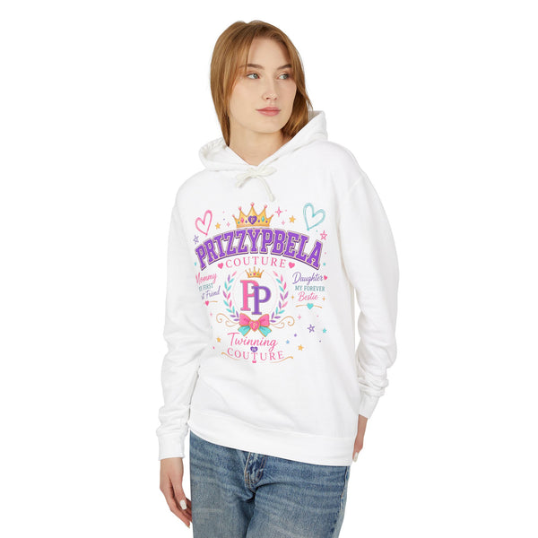 @ PrizzyBela Couture Hooded Sweatshirt — Pastel Princess Graphic Hoodie