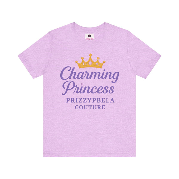 Charming Princess Tee, Perfect for Birthdays, Cosplay, Princess Parties, Kids and Teens, Customizable Gift