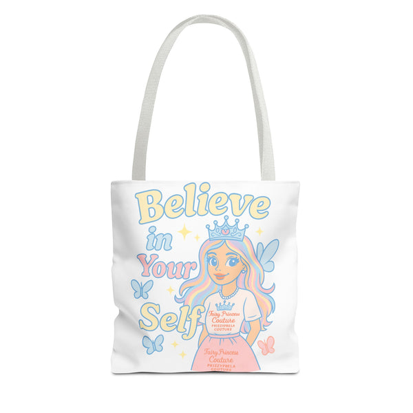 Cady Tote Bag – "Believe in Your Self" Design