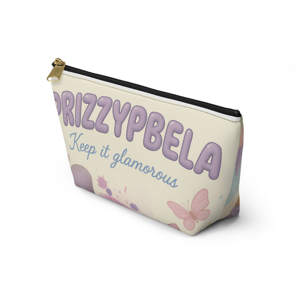 Prizzy beauty Accessory Pouch w T-bottom