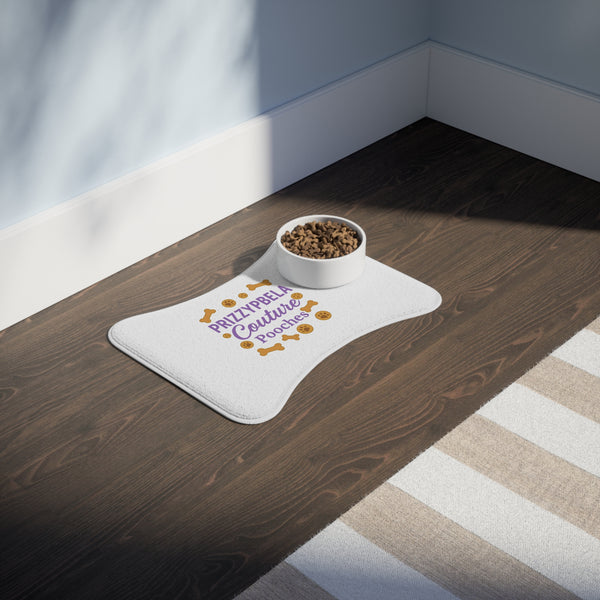 Stylish Pet Feeding Mats for Pooches | Custom Dog Mat, Dog Bowl Placemat, Pet Accessories, Dog Lover Gift, Cute Puppy Decor