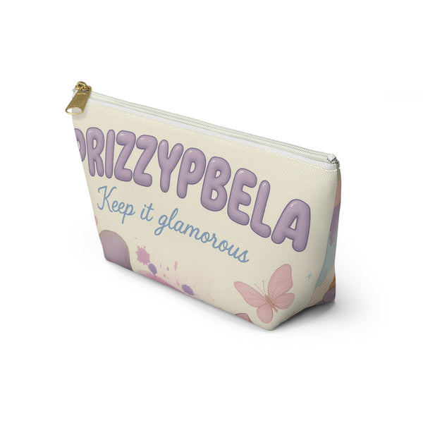 Prizzy beauty Accessory Pouch w T-bottom