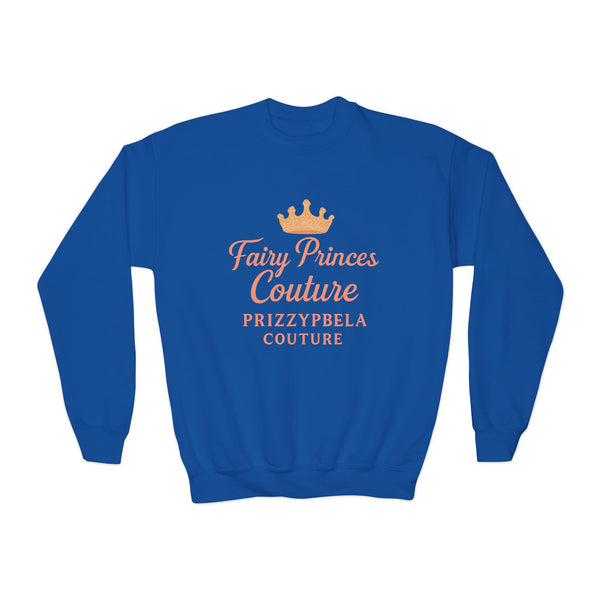 Fairy Youth Crewneck Sweatshirt - Fairy Princes Couture, Cute Gift for Girls, Stylish Casual Wear, Perfect for Birthdays, Everyday Comfort