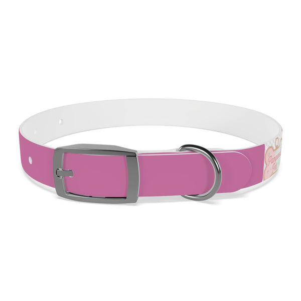 Aria Pink Dog Collar — "PRIZZYPBELA Couture" Fashion Collar