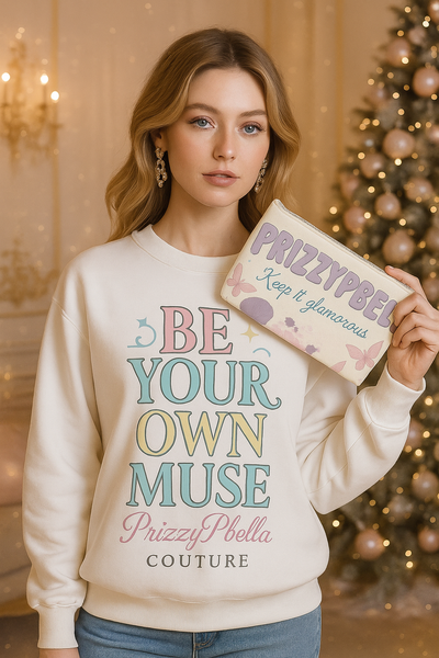 Muse  Sweatshirt - Be Your Own Muse, Cozy Apparel,  Gifts, Casual Wear, Self-Care Essentials