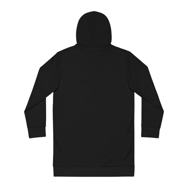 B Women's Hoodie Dress with Monogram, Comfort Wear, Stylish Loungewear, Gift for Her, Perfect for Casual Outings