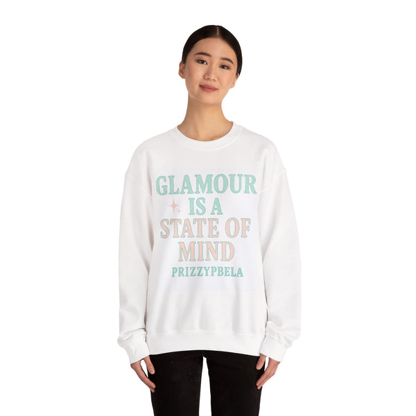 Glamour State of Mind Sweatshirt, Cozy Crewneck for Relaxed Days, Unisex Sweatshirt for Fashion Lovers, Gift for Her, Trendy Lounge Wear