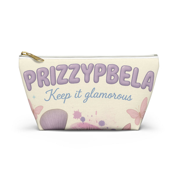 Prizzy beauty Accessory Pouch w T-bottom