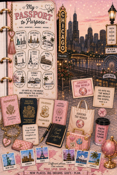 Love Era Passport Cover - Inspirational Travel Accessory